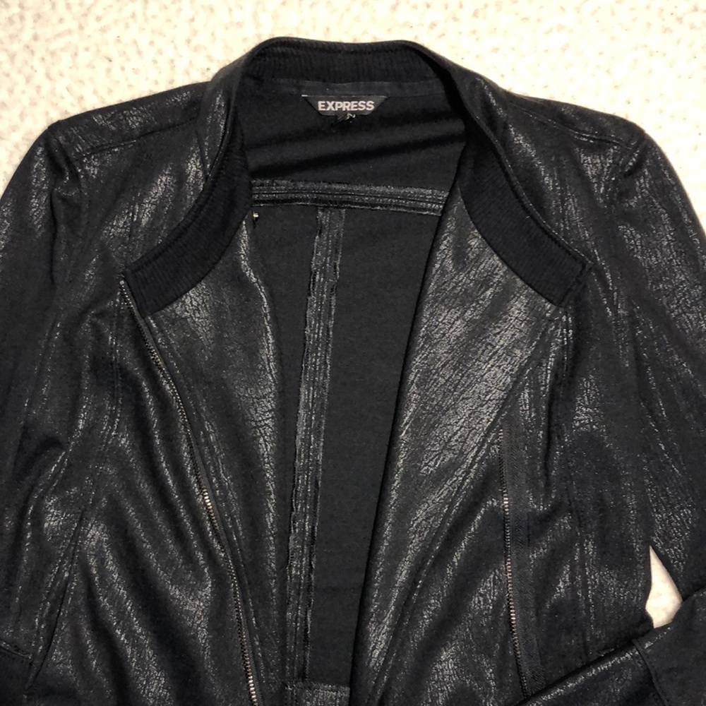 Express Faux Leather Jacket - Picture 5 of 7